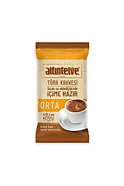Hazır Türk Kahvesi Orta Şekerli 10gr 24 Lü